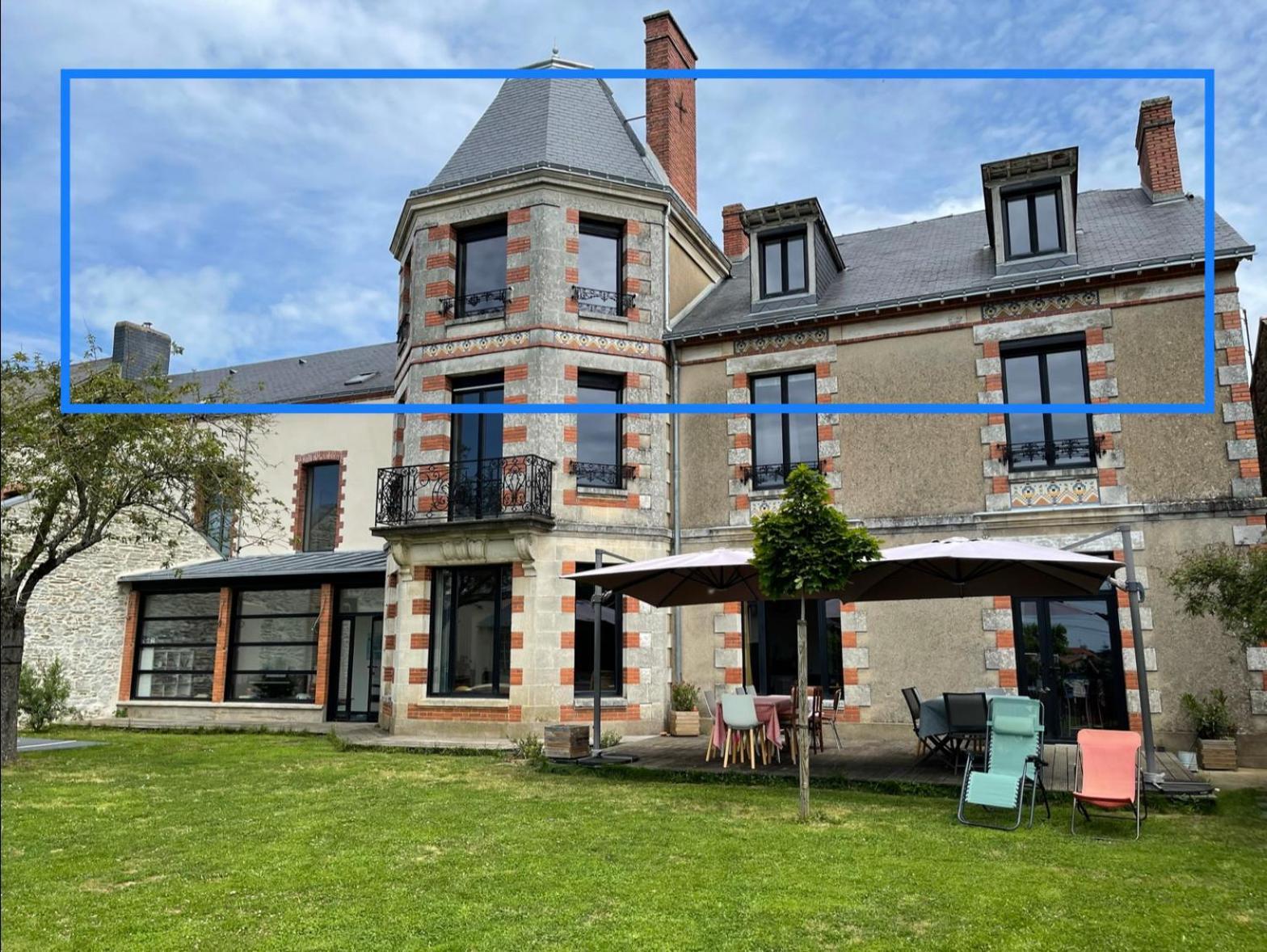 Appartement 160M2 - 2E Etage Maison De Maitre Beaupréau-en-Mauges Εξωτερικό φωτογραφία